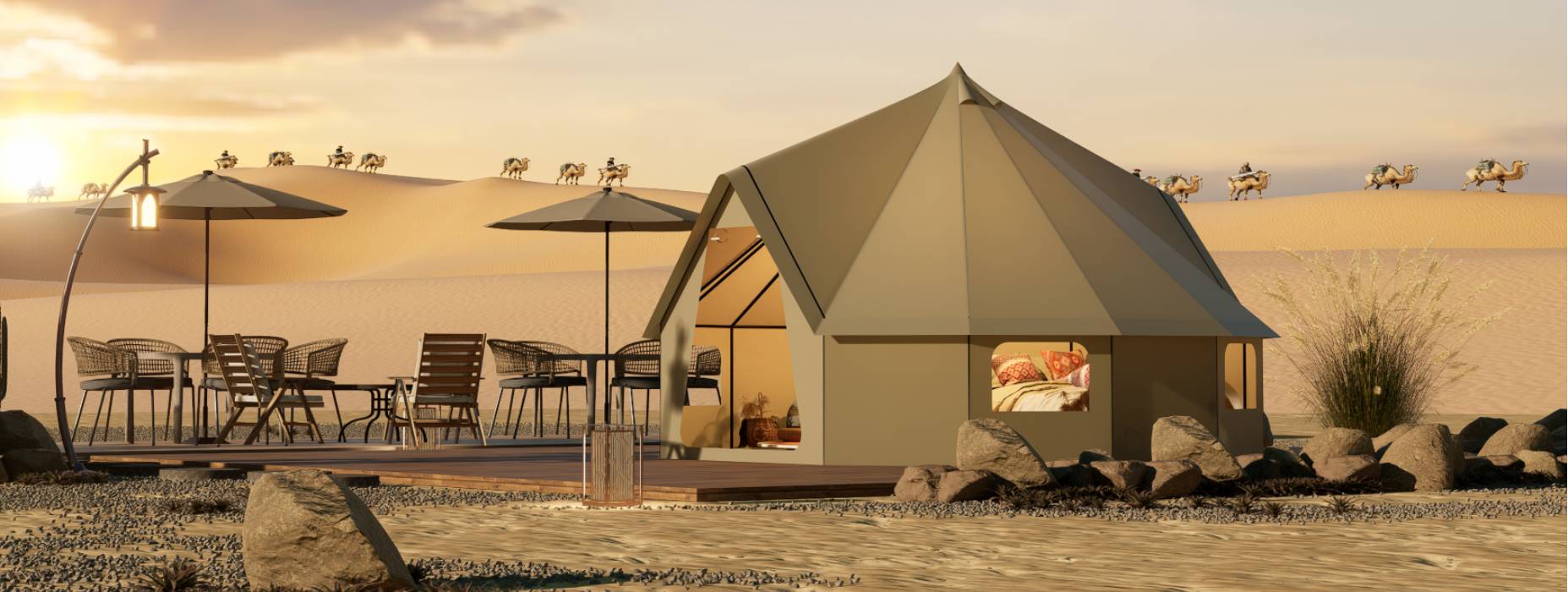 谢家集区露营酒店帐篷产品